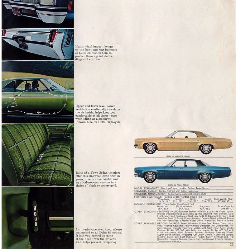 1972 Oldsmobile Full-Line Brochure Page 15